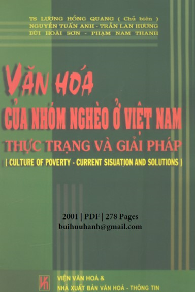 Văn hóa của nhóm nghèo Việt Nam - thực trạng và giải pháp