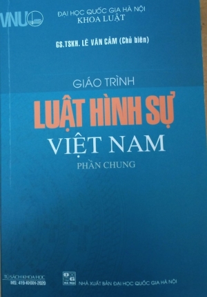 Giáo trình luật hình sự Việt Nam