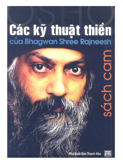Sách cam: Các kỹ thuật thiền của Bhagwan Shree Rajnesh