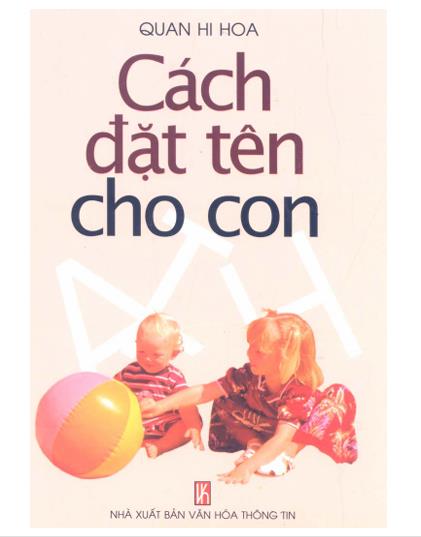 Cách đặt tên cho con