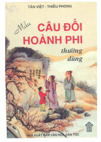 Câu đối hoành phi thường dùng