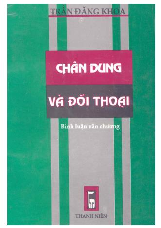 Chân dung và đối thoại - Bình luận văn chương