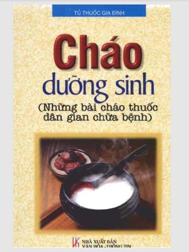 Cháo dưỡng sinh (Các bài cháo thuốc dân gian chữa bệnh)