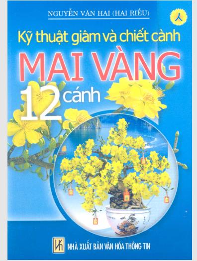 Kỹ thuật giâm và chiết cành mai vàng 12 cánh
