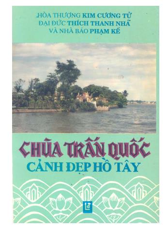 Chùa Trấn Quốc cảnh đẹp Hồ Tây