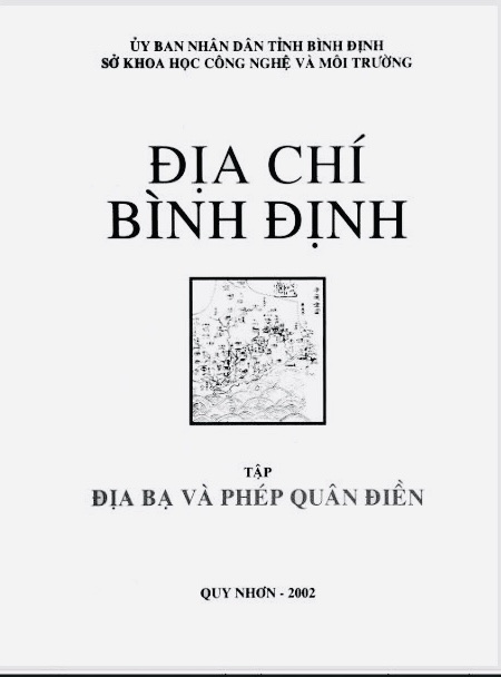 Địa chí Bình Định - Tập: Địa bạ và phép quân điền