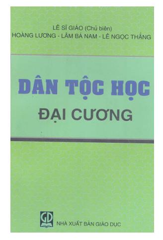 Dân tộc học đại cương