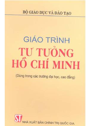 Giáo trình tư tưởng Hồ Chí Minh (Dùng trong các trường đại học, cao đẳng)
