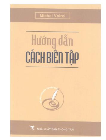 Hướng dẫn cách biên tập