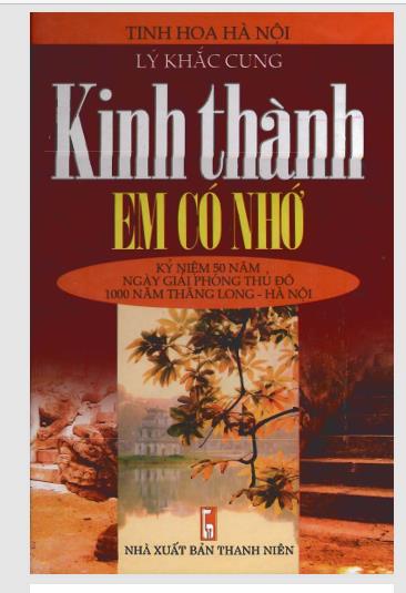 Kinh thành em có nhớ!