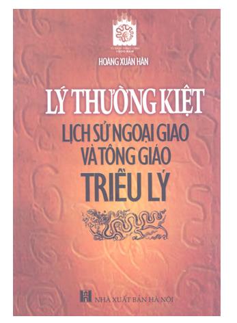 Lý Thường Kiệt lịch sử ngoại giao và tông giáo triều Lý