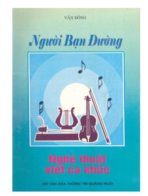 Người bạn đường - Nghệ thuật viết ca khúc
