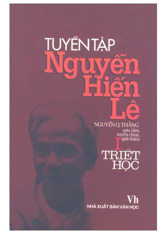 Tuyển tập Nguyễn Hiến Lê - Tập 1