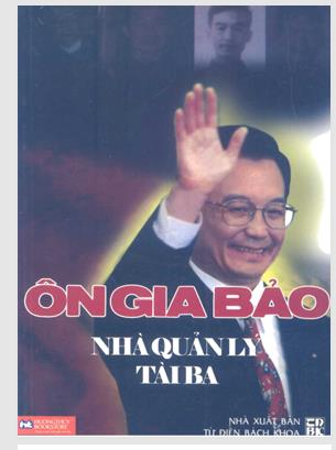 Ôn Gia Bảo nhà quản lý tài ba