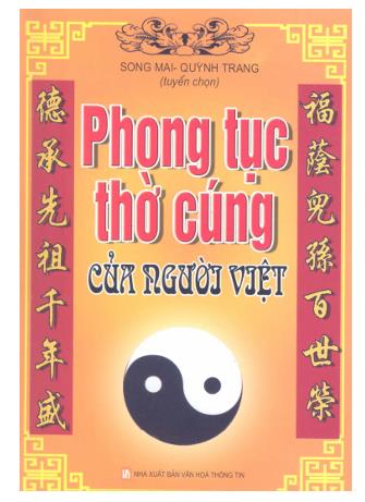 Phong tục thờ cúng của người Việt