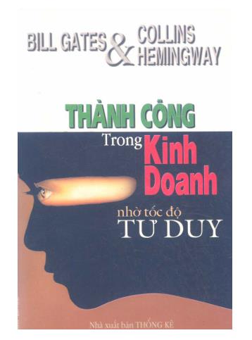 Thành công trong kinh doanh nhờ tốc độ tư duy