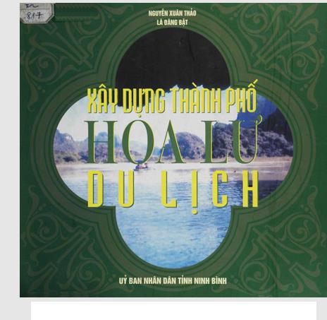 Xây dựng Thành phố Hoa Lư du lịch