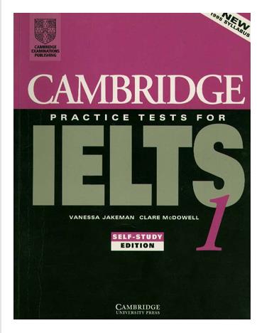 Cambridge Practice Tests for IELTS 1