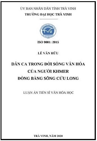 Dân ca trong đời sống văn hóa của người Khmer Đồng bằng sông Cửu Long