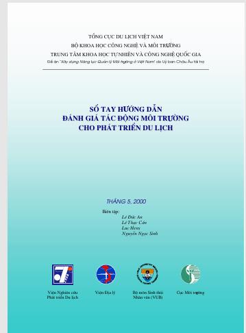 Sổ tay hướng dẫn đánh giá tác động môi trường cho phát triển du lịch