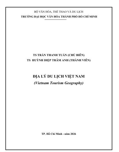 Địa lý du lịch Việt Nam (Vietnam Tourism Geography)