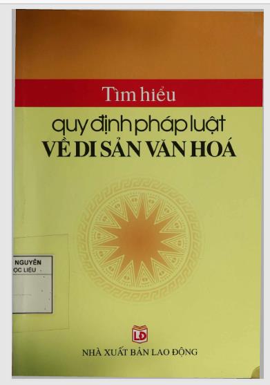 Tìm hiểu quy định pháp luật về Di sản văn hóa