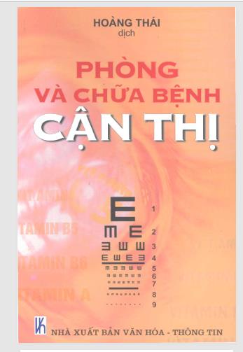 Phòng và chữa bệnh cận thị
