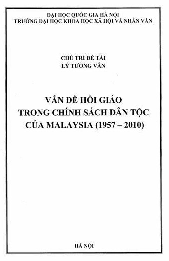 Vấn đề hồi giáo trong chính sách dân tộc của Malaysia (1957-2010)