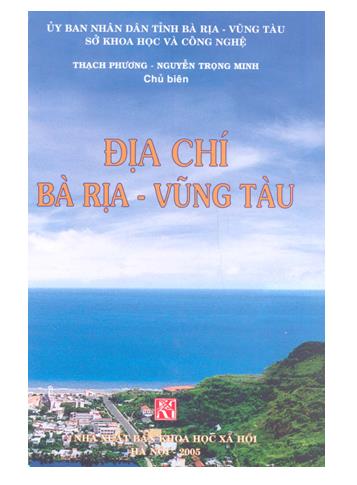 Địa chí Bà Rịa - Vũng Tàu
