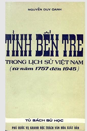 Tỉnh Bến Tre trong lịch sử Việt Nam (Từ năm 1757 đến 1945)