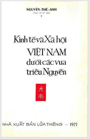 Kinh tế và xã hội Việt Nam dưới các vua Triều Nguyễn