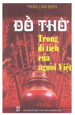 Đồ thờ trong di tích của người Việt