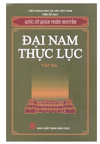 Đại Nam thực lục - Tập 3