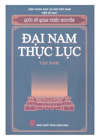Đại Nam thực lục - Tập 5
