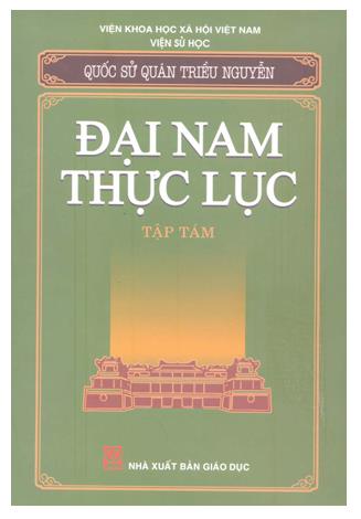 Đại Nam thực lục - Tập 8