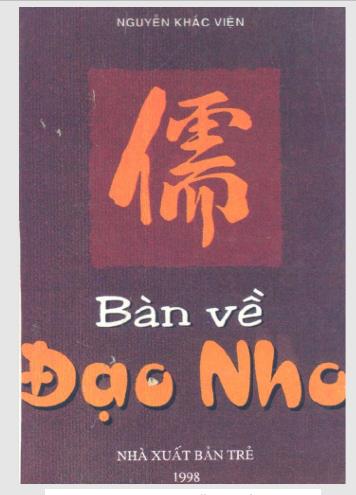 Bàn về Đạo Nho