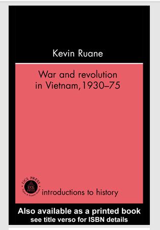 War and revolution in Vietnam, 1930–75