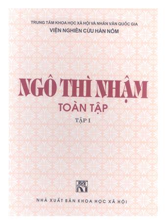 Ngô Thì Nhậm toàn tập. Tập 1