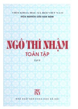 Ngô Thì Nhậm toàn tập. Tập 2