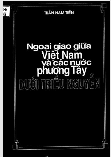 Ngoại giao giữa Việt Nam và các nước phương Tây dưới triều Nguyễn (1802–1858)