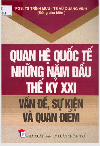 Quan hệ quốc tế những năm đầu thế kỷ XXI: Vấn đề, sự kiện và quan điểm