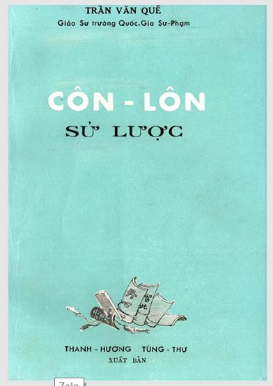 Côn Lôn quần đảo trước ngày 9-3-1945