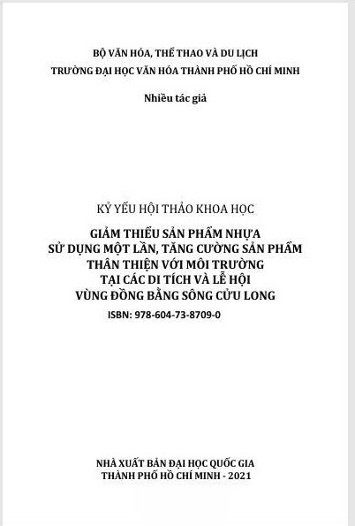 Giảm thiểu sản phẩm nhựa sử dụng một lần, tăng cường sản phẩm thân thiện với môi trường tại các di tích và lễ hội vùng Đồng bằng sông Cửu Long