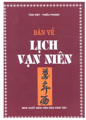 Bàn về lịch vạn niên